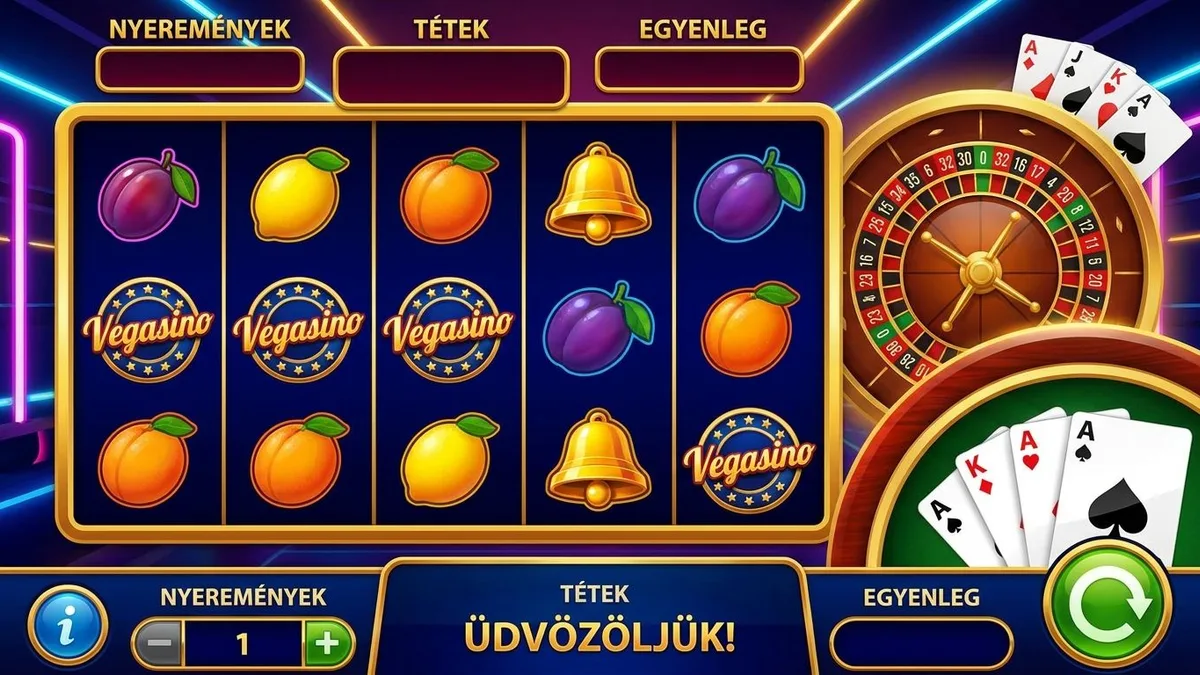 Kaszinójátékok a Vegasino oldalon